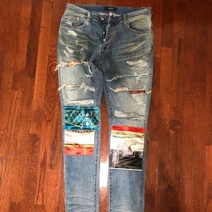 AMIRI | Jeans | Amiri Scarves Art Patch 